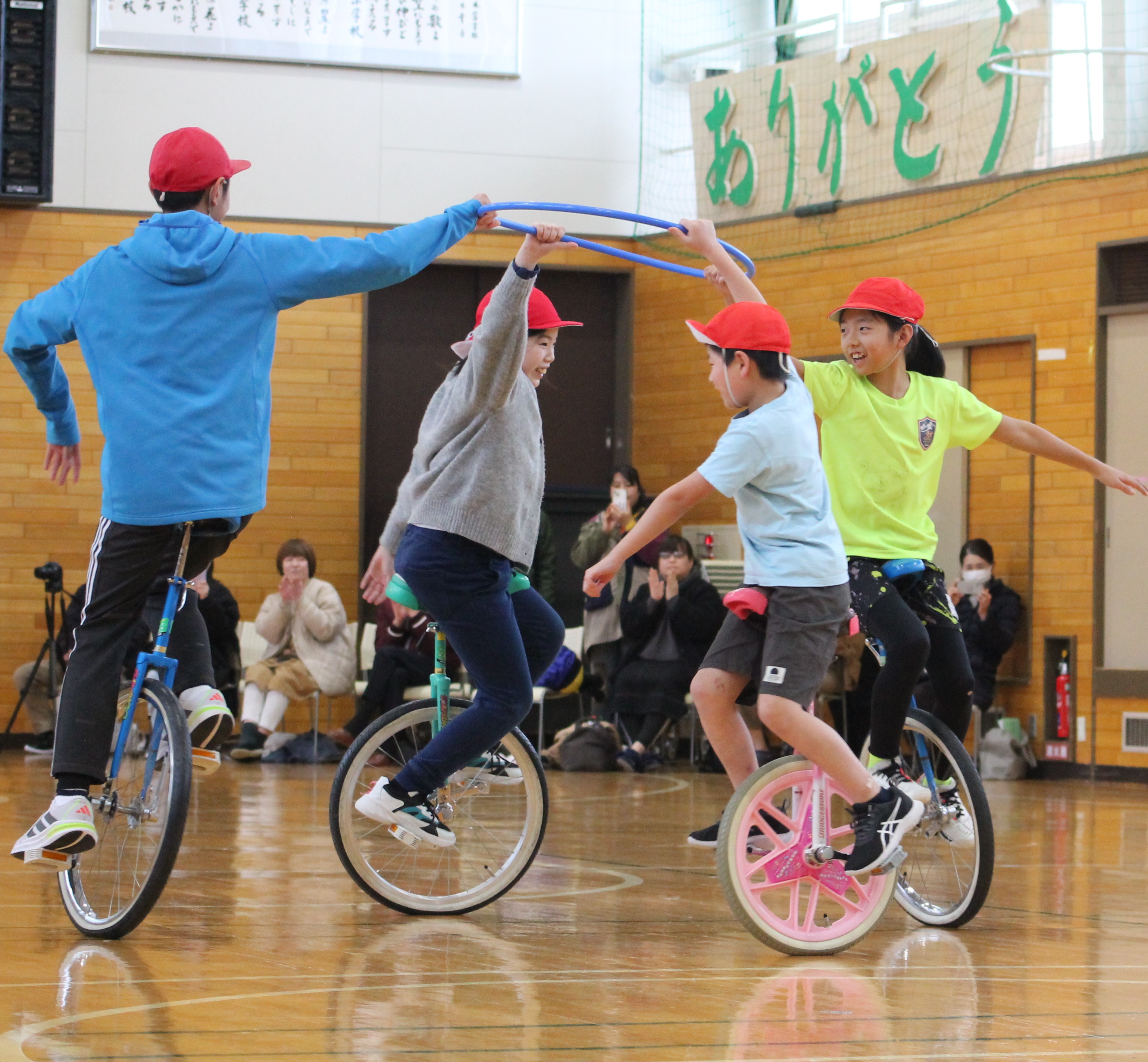一輪車発表会 | 旭川市立富沢小学校